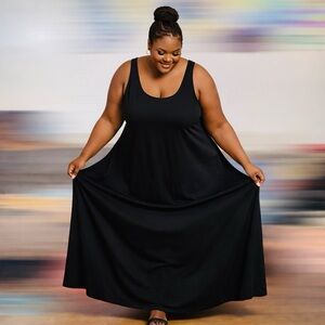 Torrid Black Maxi Dress